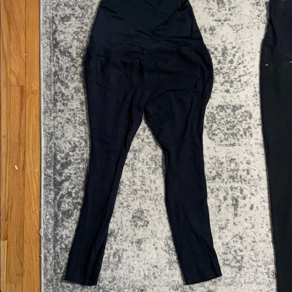 3 pairs of Black maternity pants - Picture 2 of 3